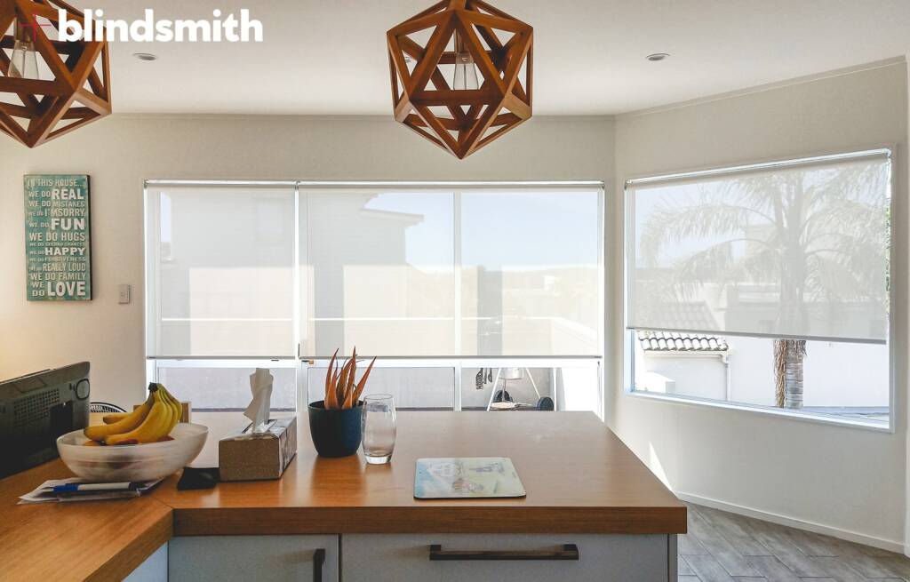 Updated Sunscreen roller blinds white